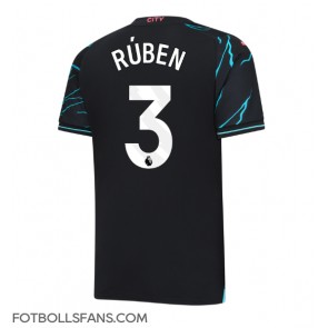 Manchester City Ruben Dias #3 Replika Tredje Tröja 2023-24 Kortärmad